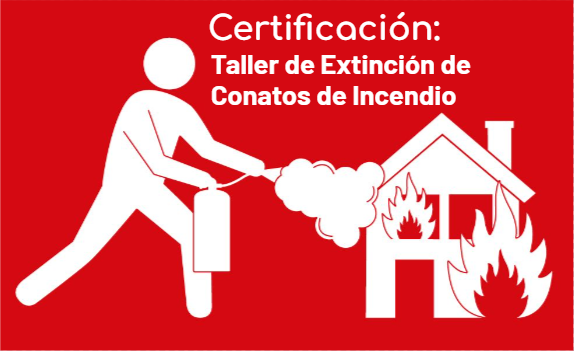 Certificación: Taller de Extinción de Conatos de Incendio